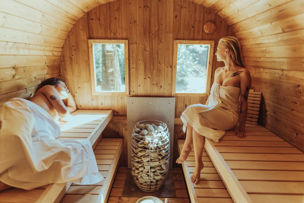 wellness a sauna Rychleby